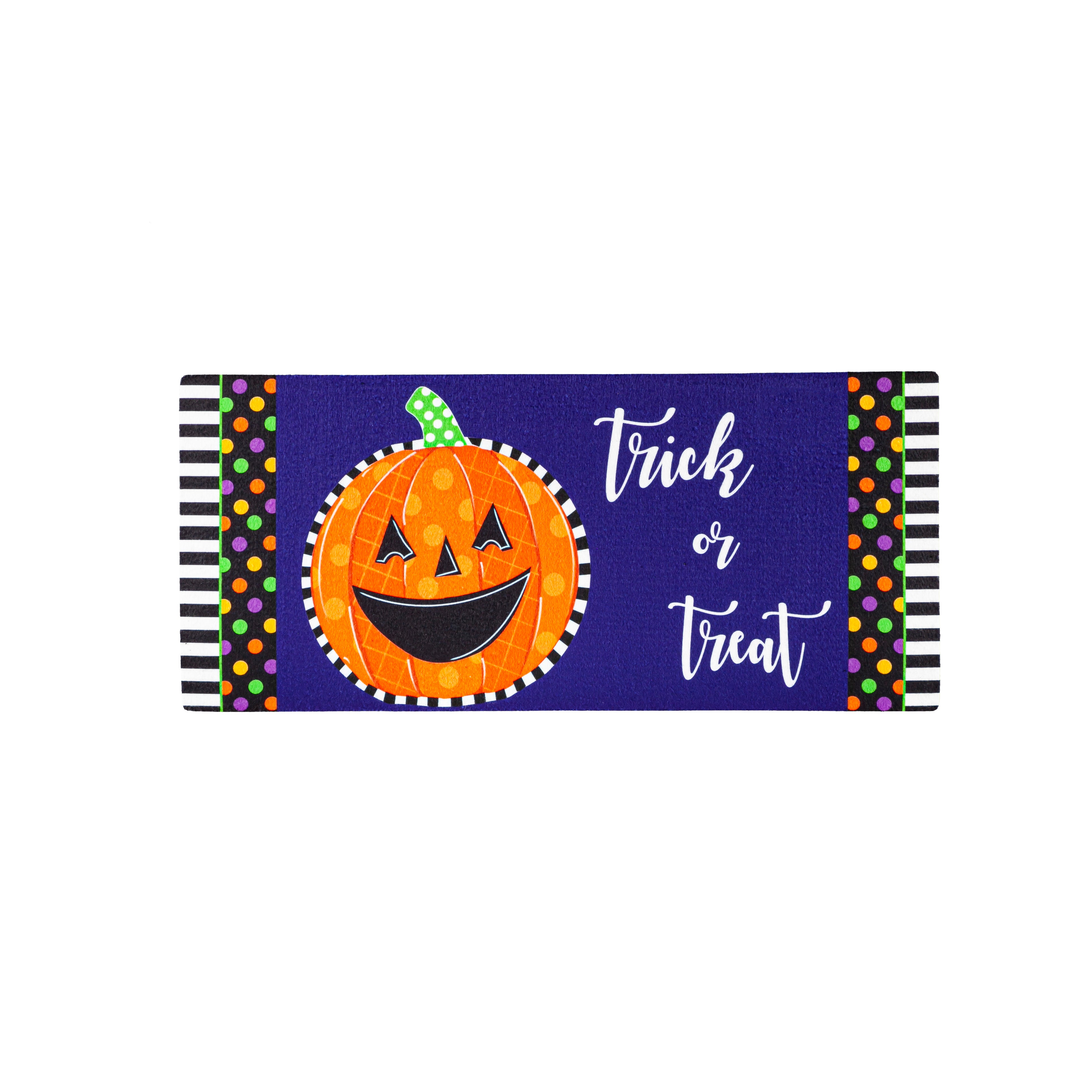 patterned jack-o-lantern | sassafras insert