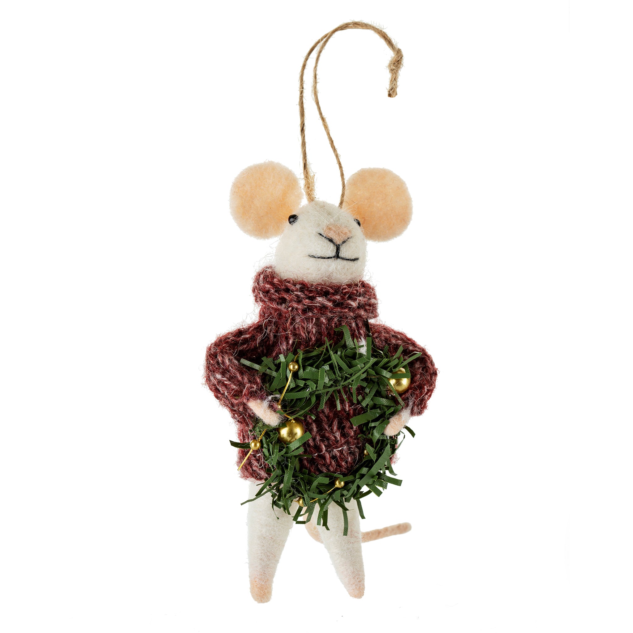 jolly julian | mouse ornament