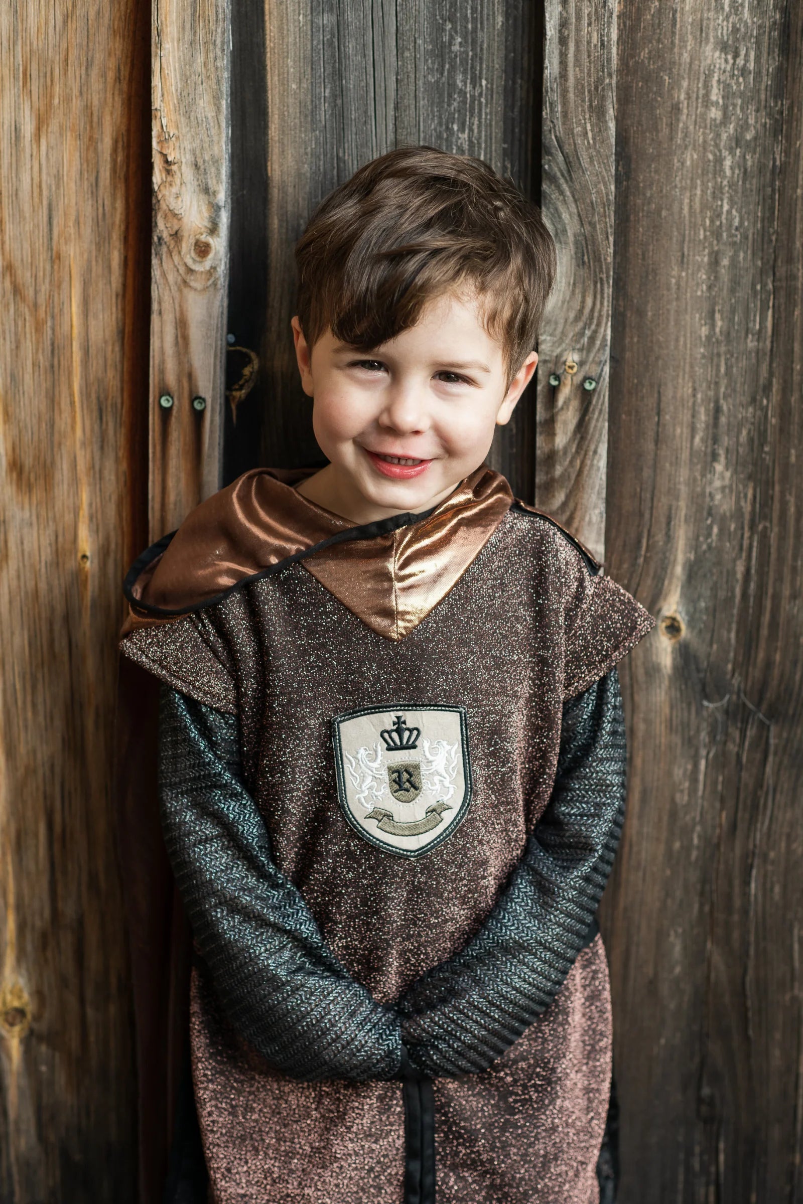 copper | knight tunic + cape