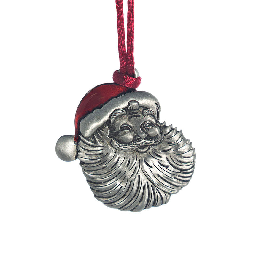 santa | pewter ornament