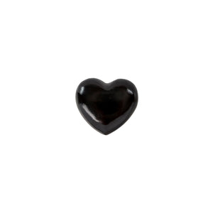 mini heart | black soapstone