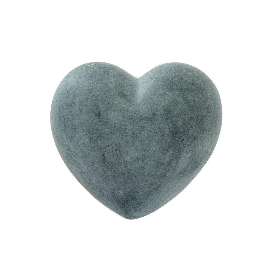 full heart | charcoal soapstone