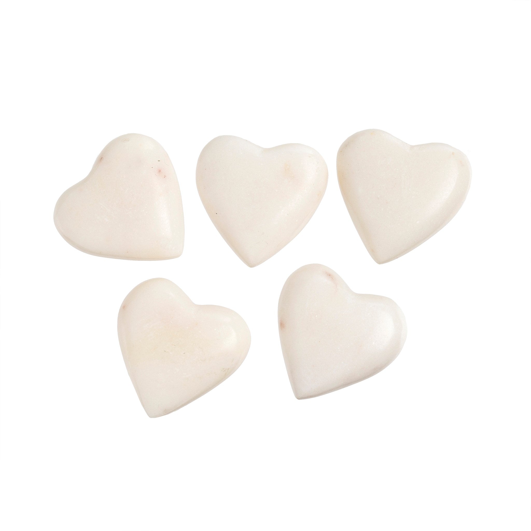 mini hearts | marble