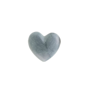 mini heart | grey soapstone