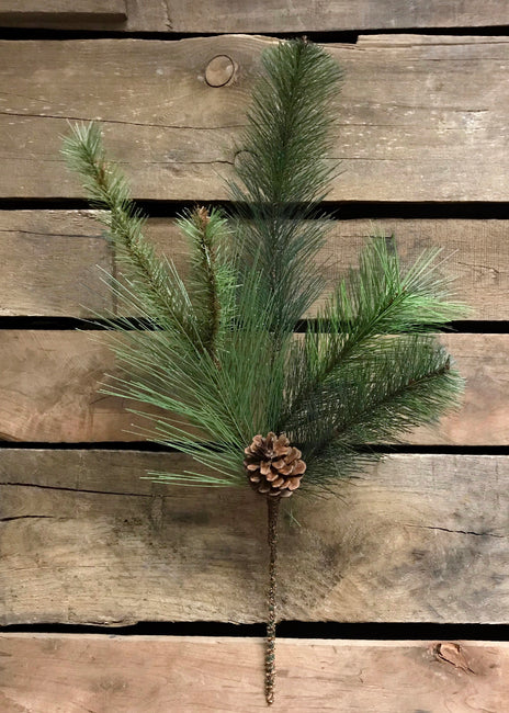 mixed pine | 20" pine cone pick