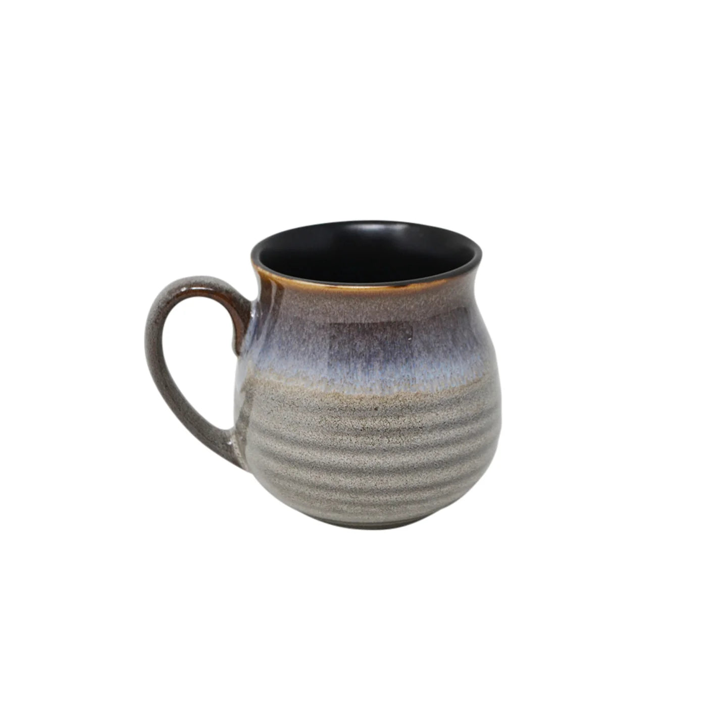 glazed grey | flared mug