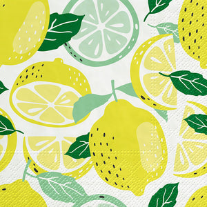 tasty lemons | luncheon napkins