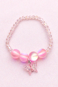 holo pink | crystal bracelet