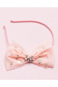 boutique starry gem bow | headband