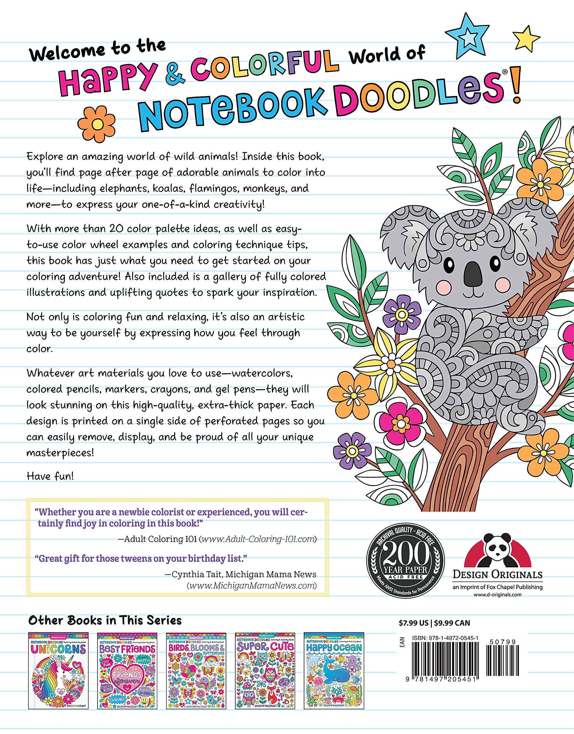 wild animals | notebook doodles