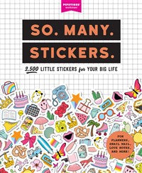 so many stickers | book