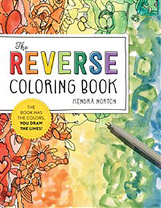 reverse colouring | book