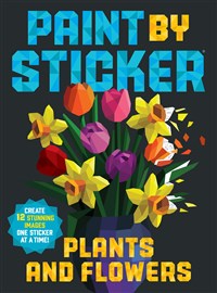 plants + flowers | paint by sticker