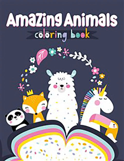 amazing animals | colouring book