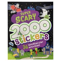 super scary | 2000 sticker activity book