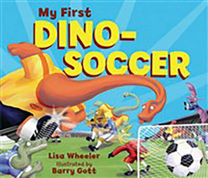 my first dino-soccer | book