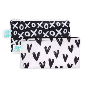 xo + hearts | small reusable snack bags