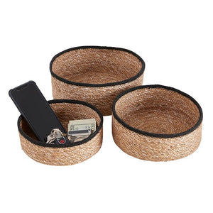 black rim | basket set