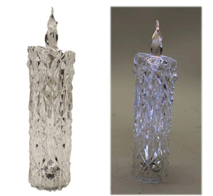 diamond | medium battery operated candle