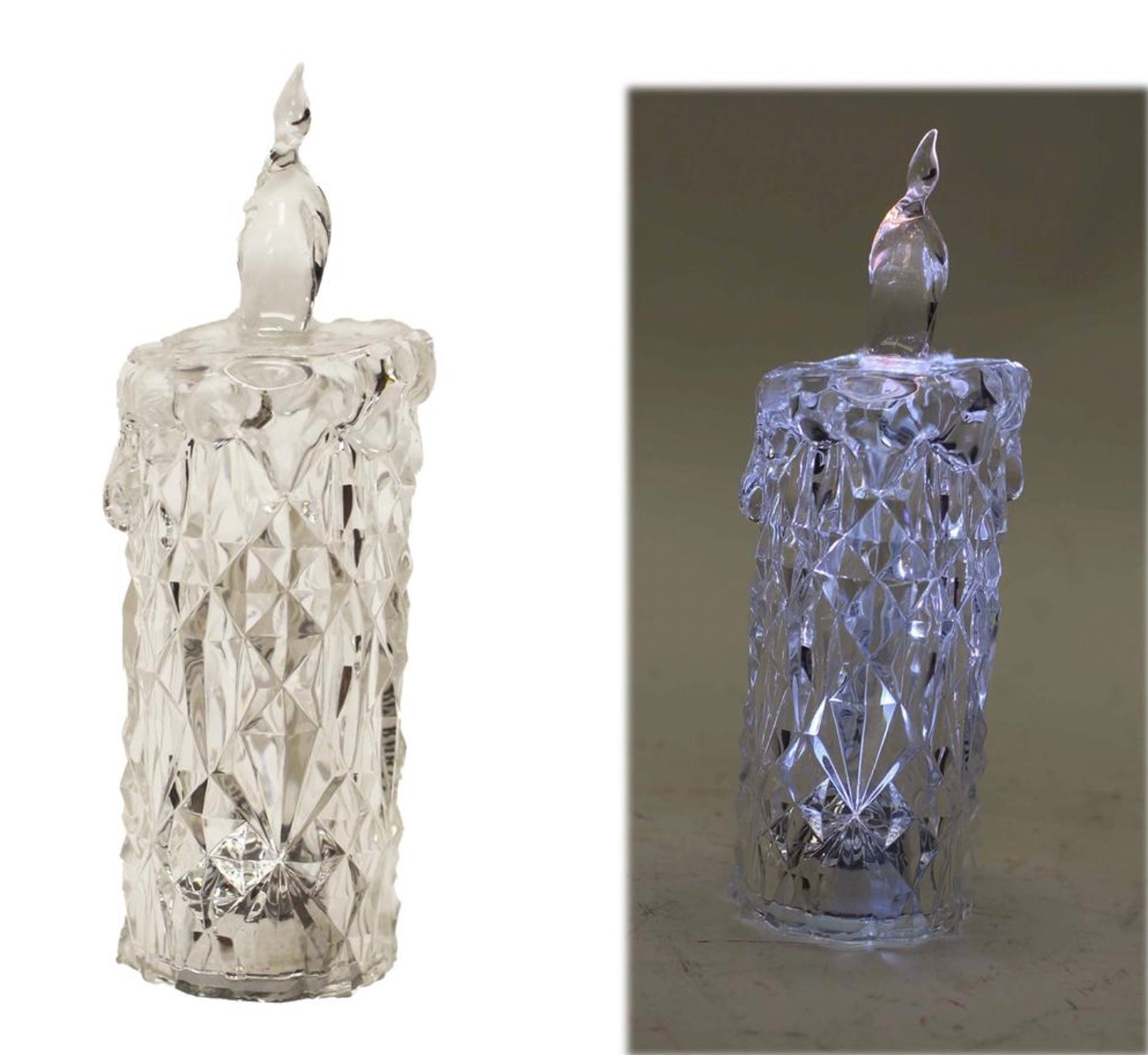 diamond | small battery operated candle