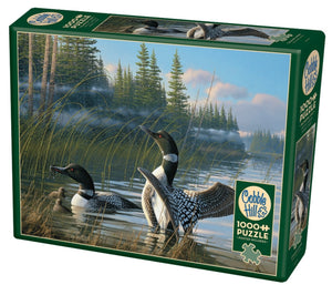 1000 pc common loons | puzzle