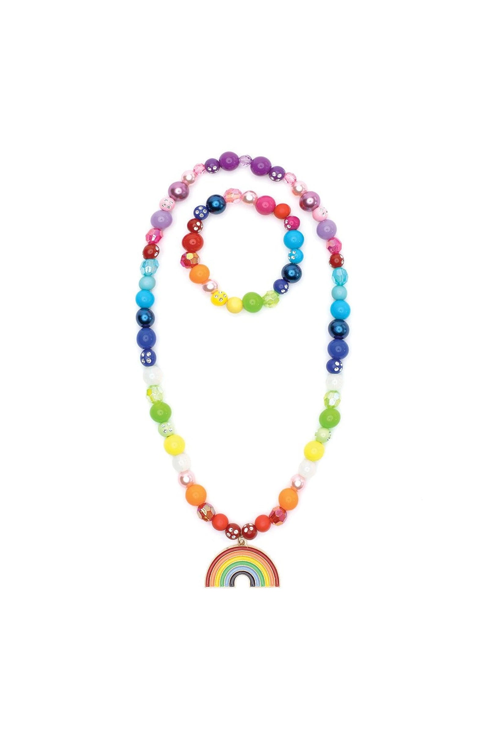 double rainbow | necklace + bracelet