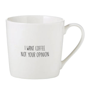 i want coffee | mug