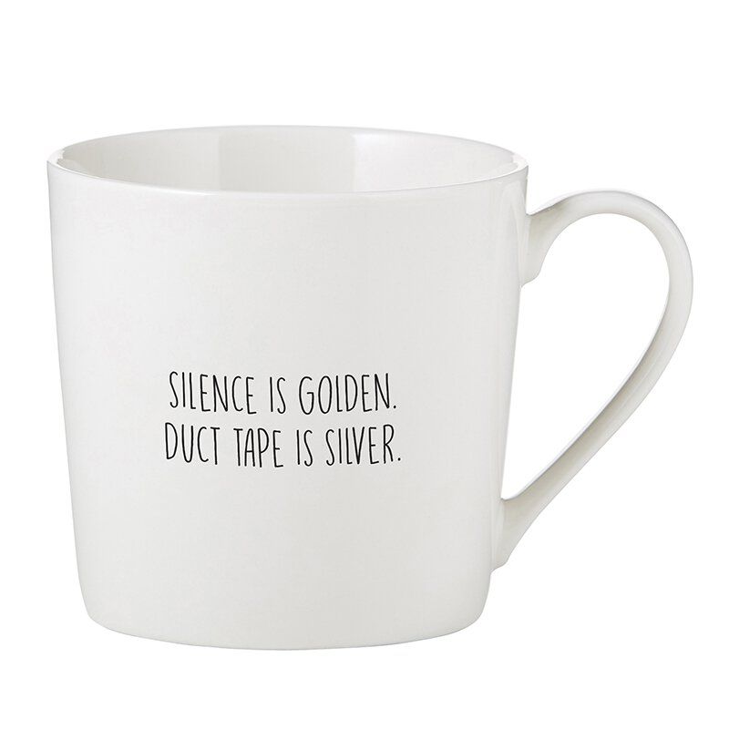 silence is golden | mug