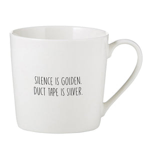 silence is golden | mug