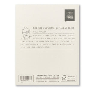 a new study has found | birthday card