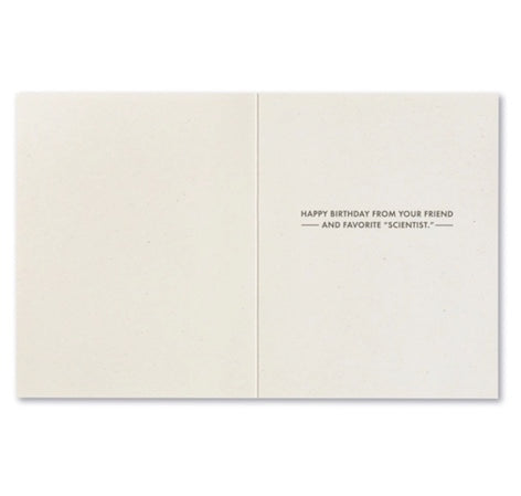 a new study has found | birthday card