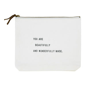 you are beautifully | zip pouch
