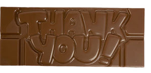 milk chocolate thank you bar