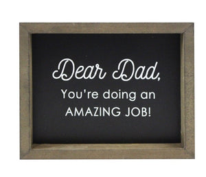 dear dad | rustic decor