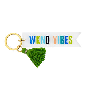 wknd vibes | acrylic key chain