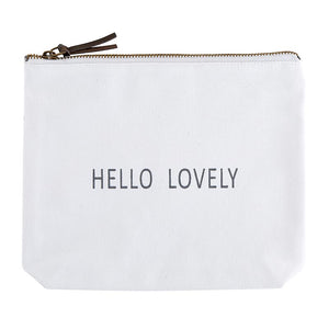 hello lovely | zip pouch