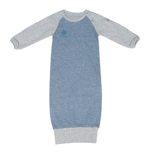 raglan denim blue  |  organic nightie