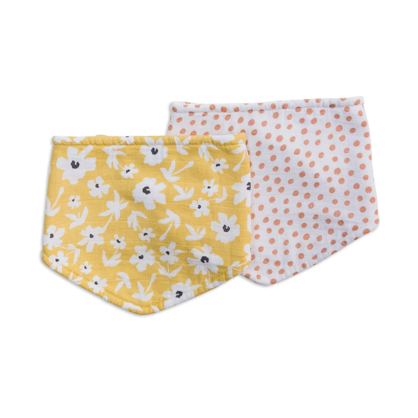 wildflowers + dots | bandana bibs