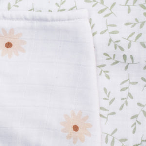 daisy + greens | bandana bibs