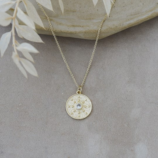 lone medallion | necklace