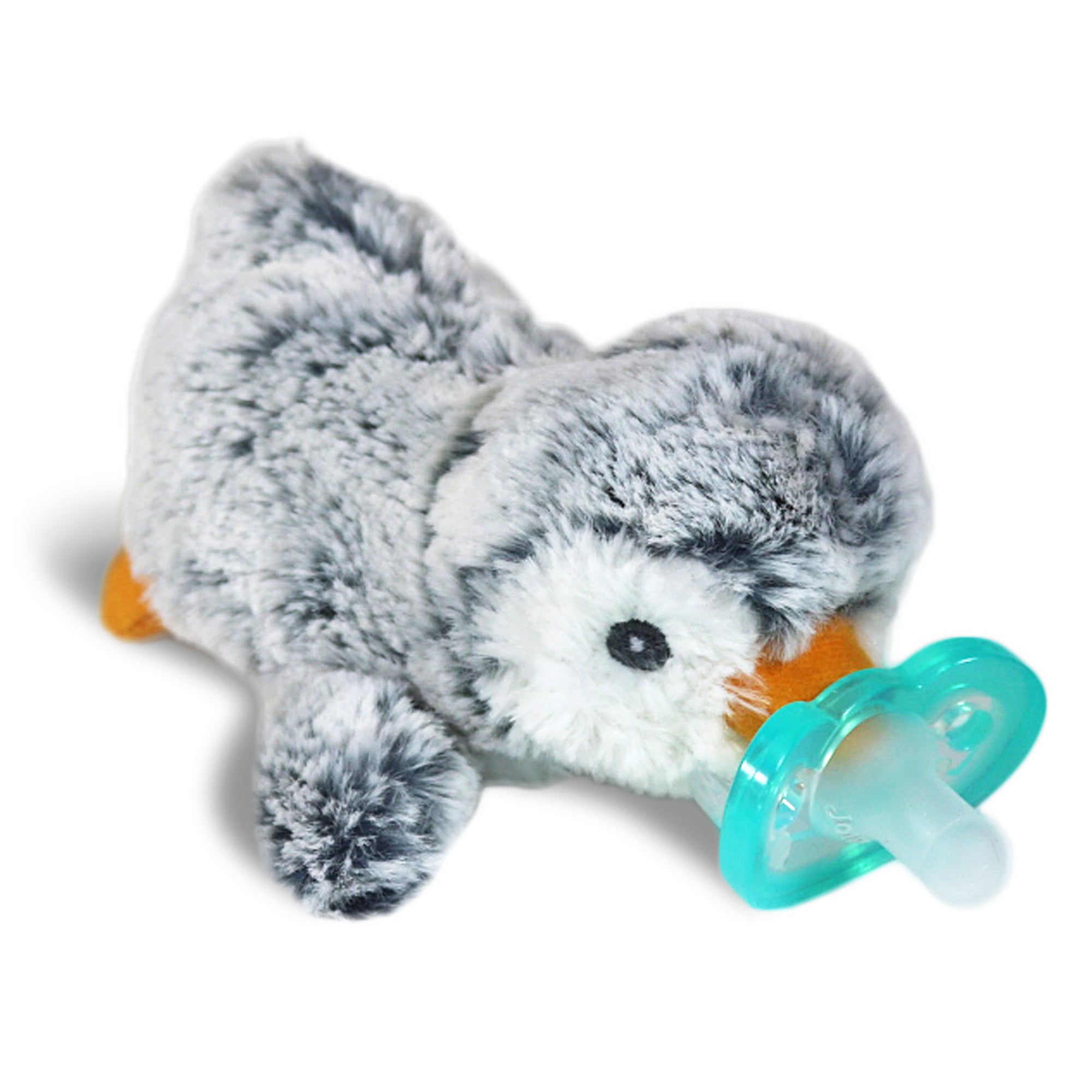 grey penguin | razbuddy paci jollypop holder