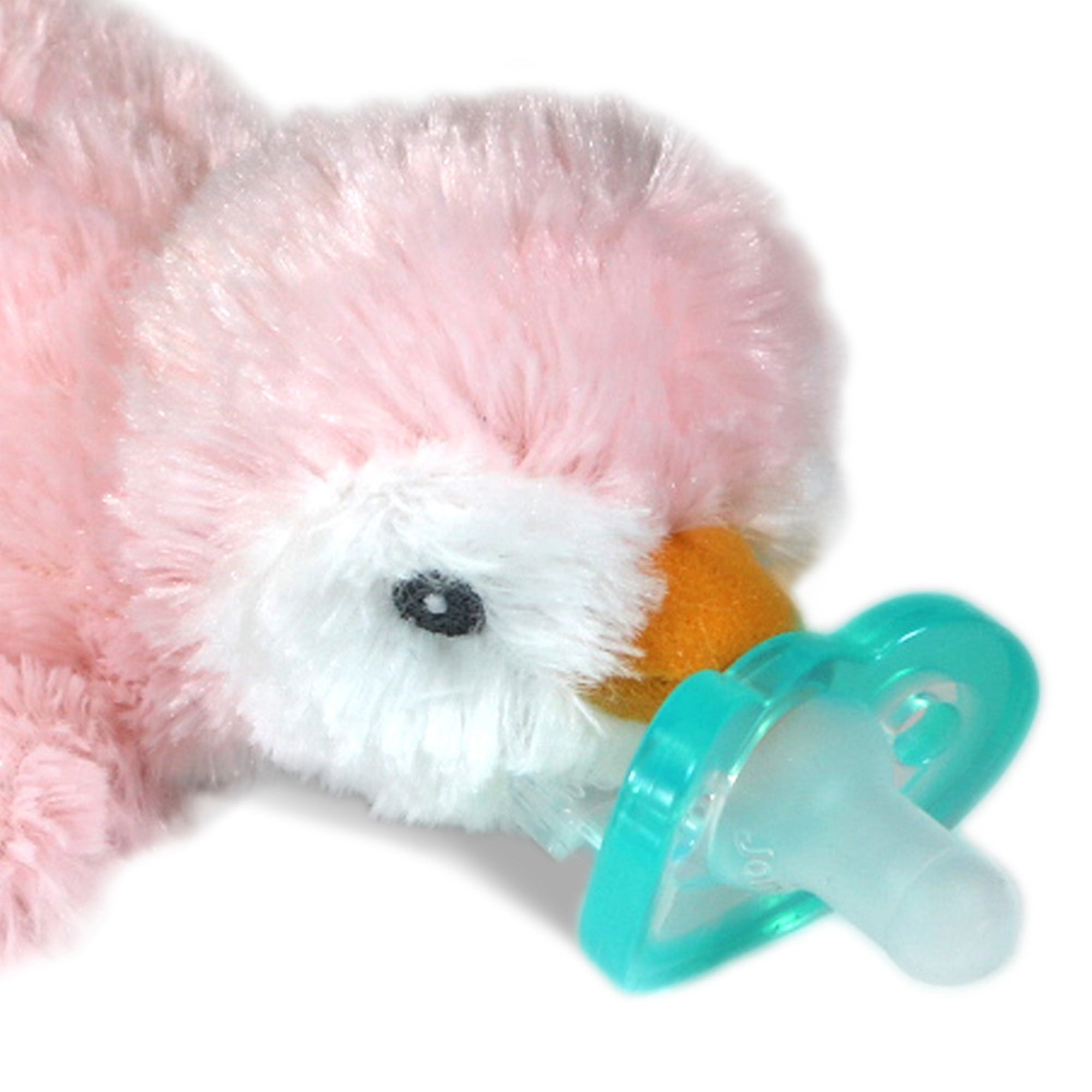 pink penguin | razbuddy paci jollypop holder