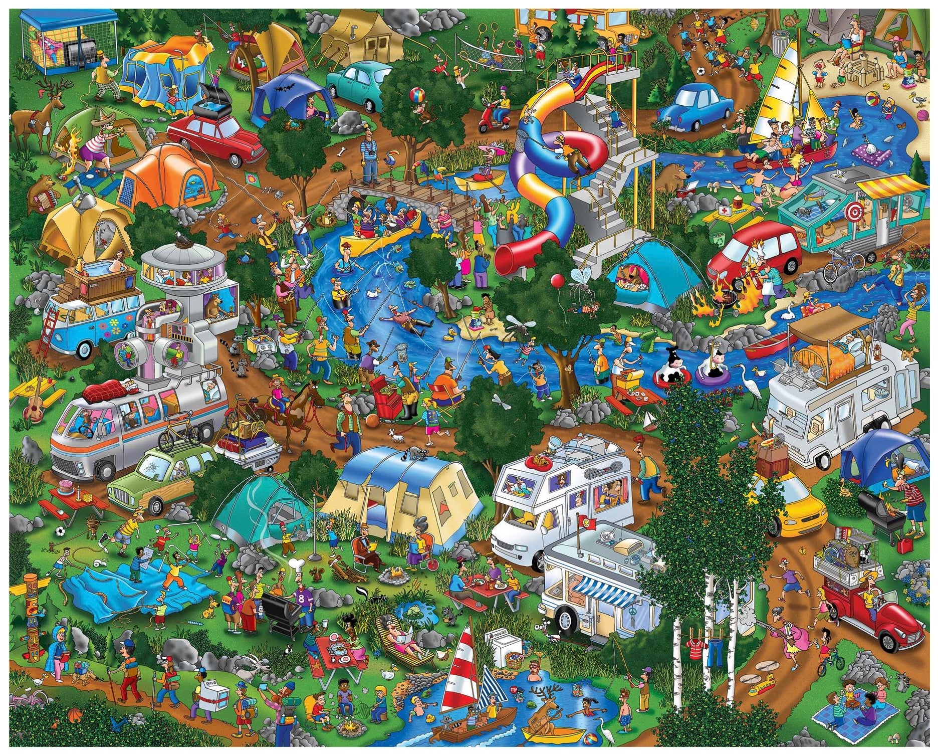 1000 pc camping world | puzzle