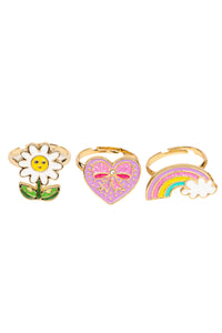 spring flowers | ring set