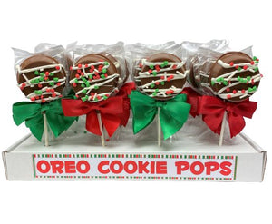 oreo | christmas cookie pops