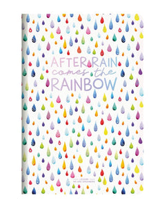 after rain comes the rainbow | notebook