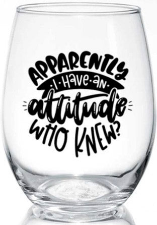 apparently | stemless glass