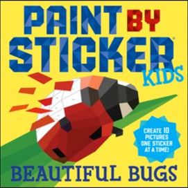 beautiful bugs | paint by sticker kids