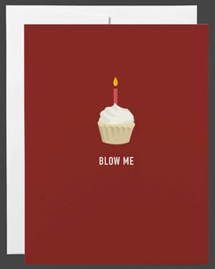 blow me | card