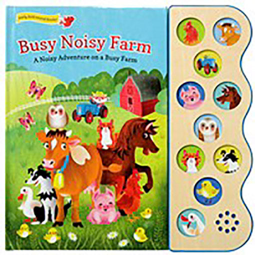 busy noisy farm | book